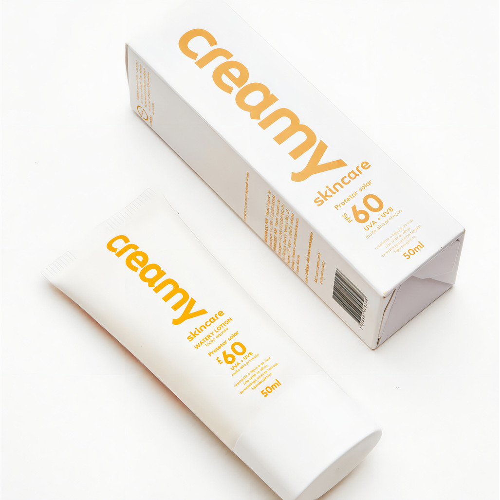 Creamy Protetor Solar Fps 60 Watery Lotion Hypskin