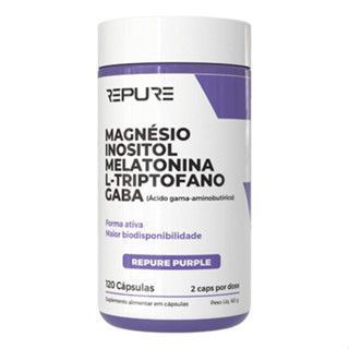 Melatonina Premium C/magnésio Inositol, glicina e triptofano 120 Cápsulas - Repure em Oferta na Shopee