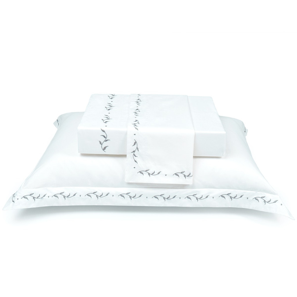 Jogo de Cama Casal Natu Arbo 100% Algodão Cetim 300 fios Branco - Plumasul