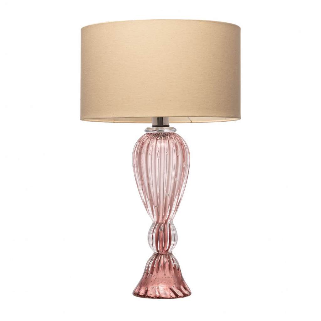Abajur para Quarto Sala Cristal Murano Splendore Art Decor