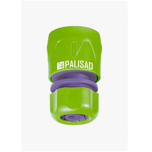Engate Rápido Plástico 12” com Passagem Livre – Conector para Mangueira