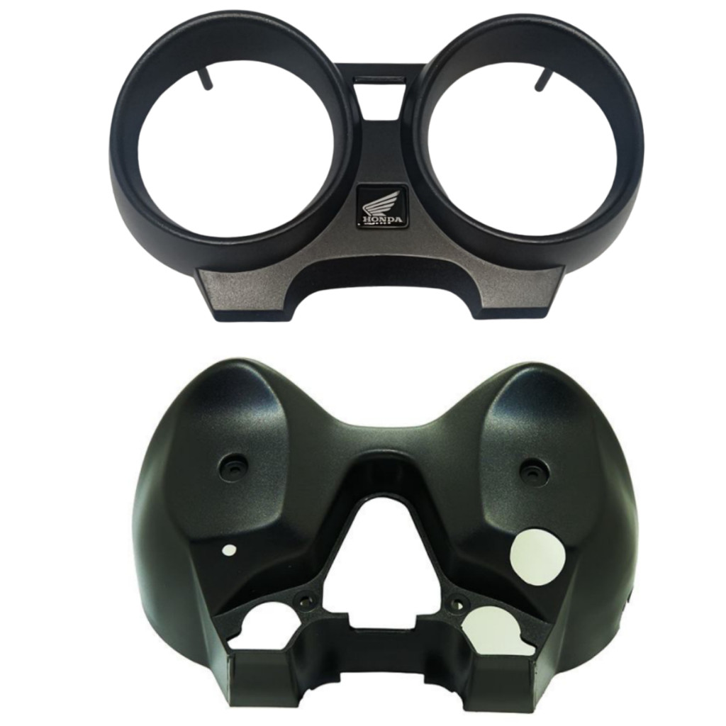 Carcaça do Painel Honda CG Titan Fan 150 2004 até 2008 Superior e Inferior Preta em Oferta na Shopee