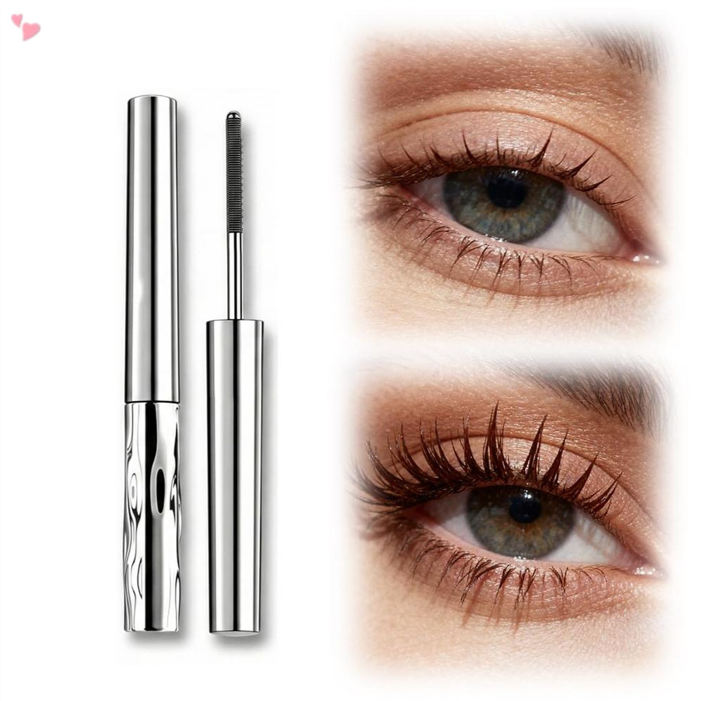 Rímel Iron Wand – Máscara De Tubulação Telescópica , Efeito De Extensões De Cílios Líquidos , À Prova D'água E De Longa 