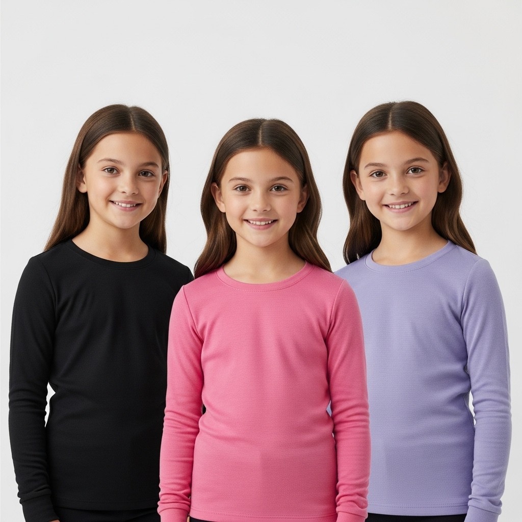 Kit 3 Camiseta Infantil Juvenil Com Proteção Solar Uv Fps50+ Manga Longa