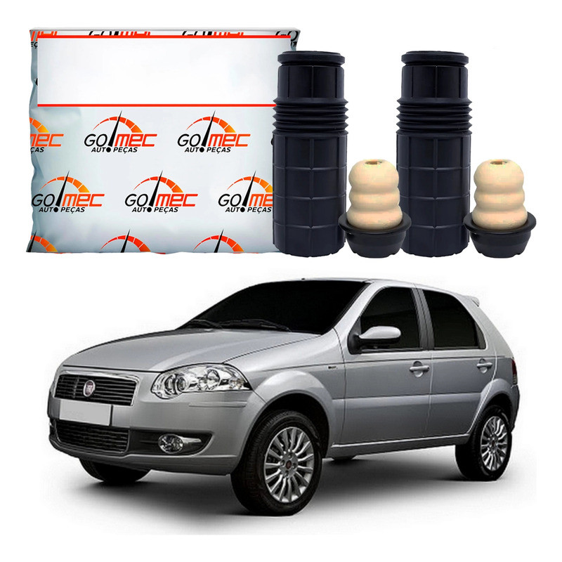 Kit Batente Traseiro Palio Rst 1.0 1.4 1.6 2010 A 2012 em Oferta na Shopee