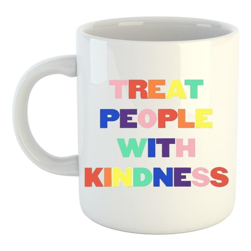 Caneca HS - Treat People with Kindness Colorful