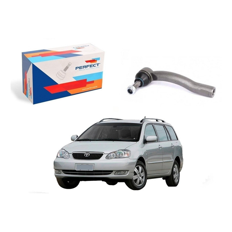 Terminal Direção Esquerdo Corolla Fielder 1.8 2003 A 2008 em Oferta na Shopee