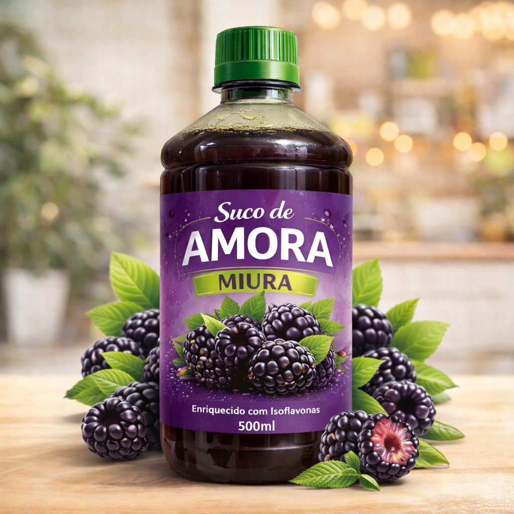 Suco Amora Miura - Regulador Natural em Oferta na Shopee