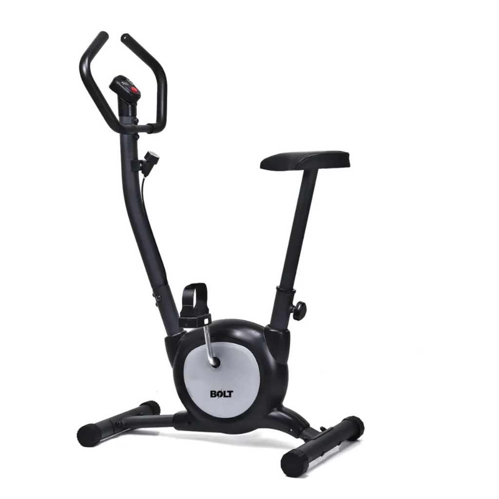 BICICLETA ERGOMÉTRICA KIKOS BOLT 3016 COM MONITOR DIGITAL PRETO