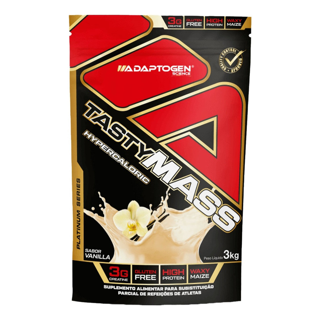 Tasty Mass Hipercalórico Adaptogen Science VANILLA 3KG