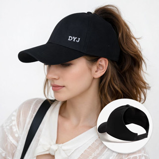 Boné Feminino com Abertura para Rabo de Cavalo Ajustável Esportivo para Academia e Dia a Dia em Oferta na Shopee