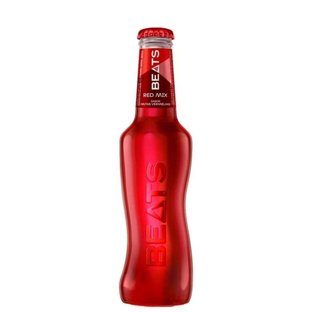 Bebida Mista Red Mix Beats Long Neck 269ml