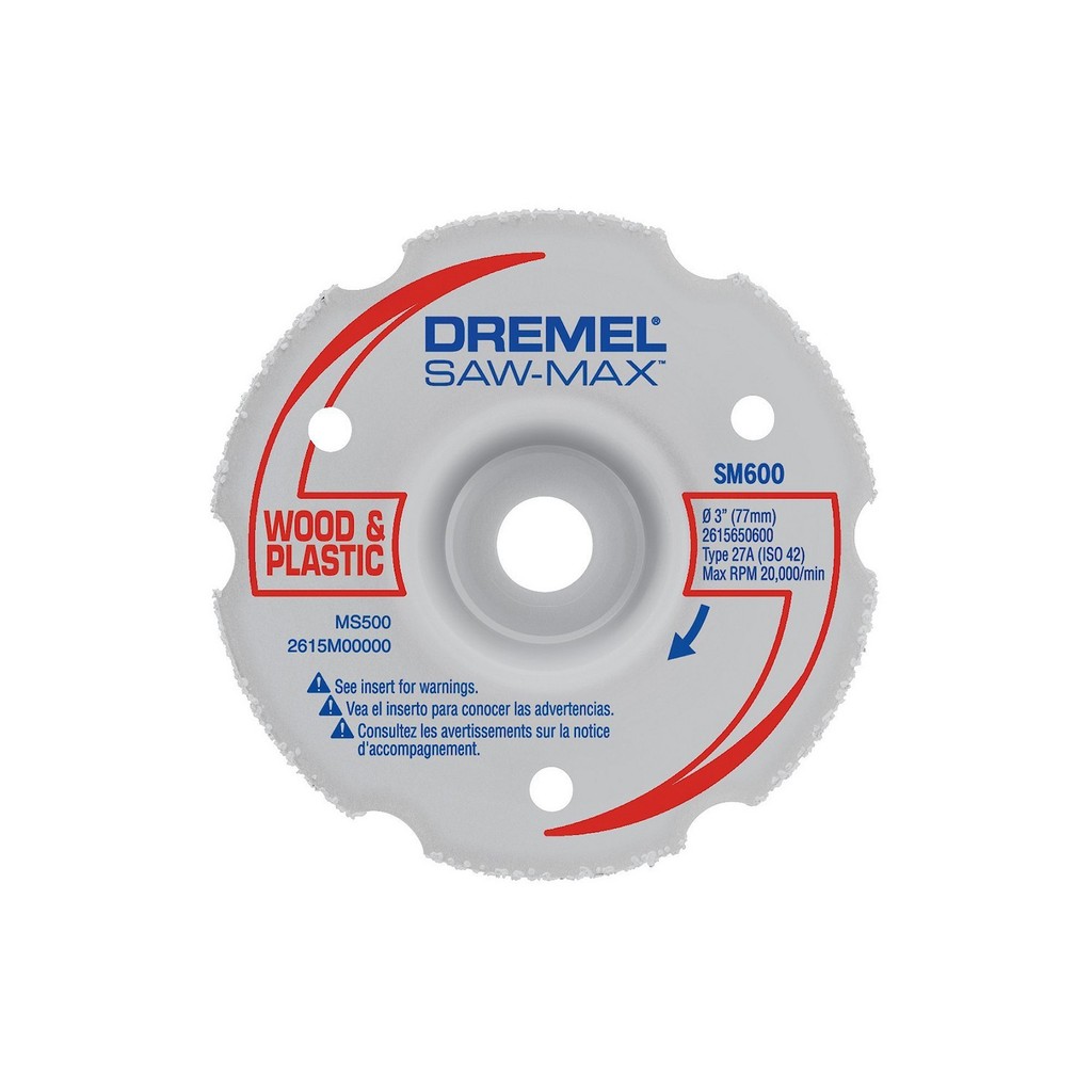 DISCO SAW DREMEL MAX SM600 CORTE RENTE 2615S600JB