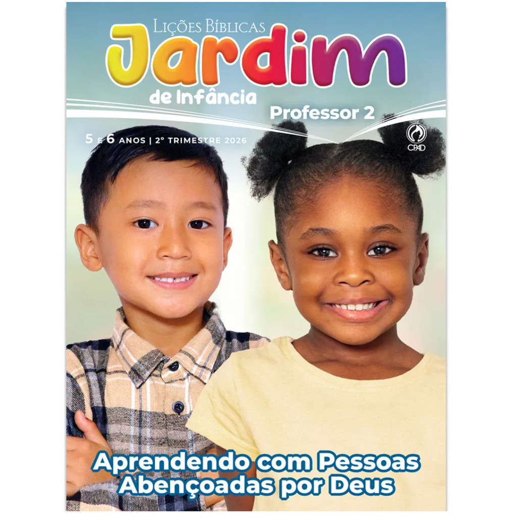 KIT COM 02 Revista Lições Bíblica Jardim de Infância Professor 2º Trimestre 2026 em Oferta na Shopee