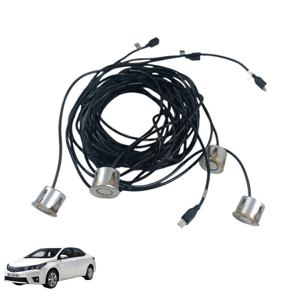 Sensor De Estacionamento Toyota Corolla 2016 A 2018 Original Preto