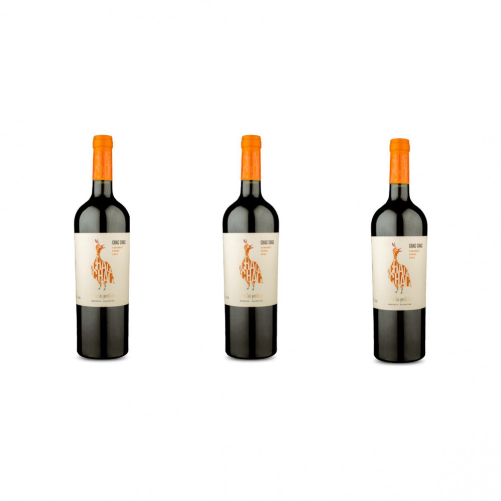 Kit 3 Vinhos Chac Chac Cabernet Franc em Oferta na Shopee