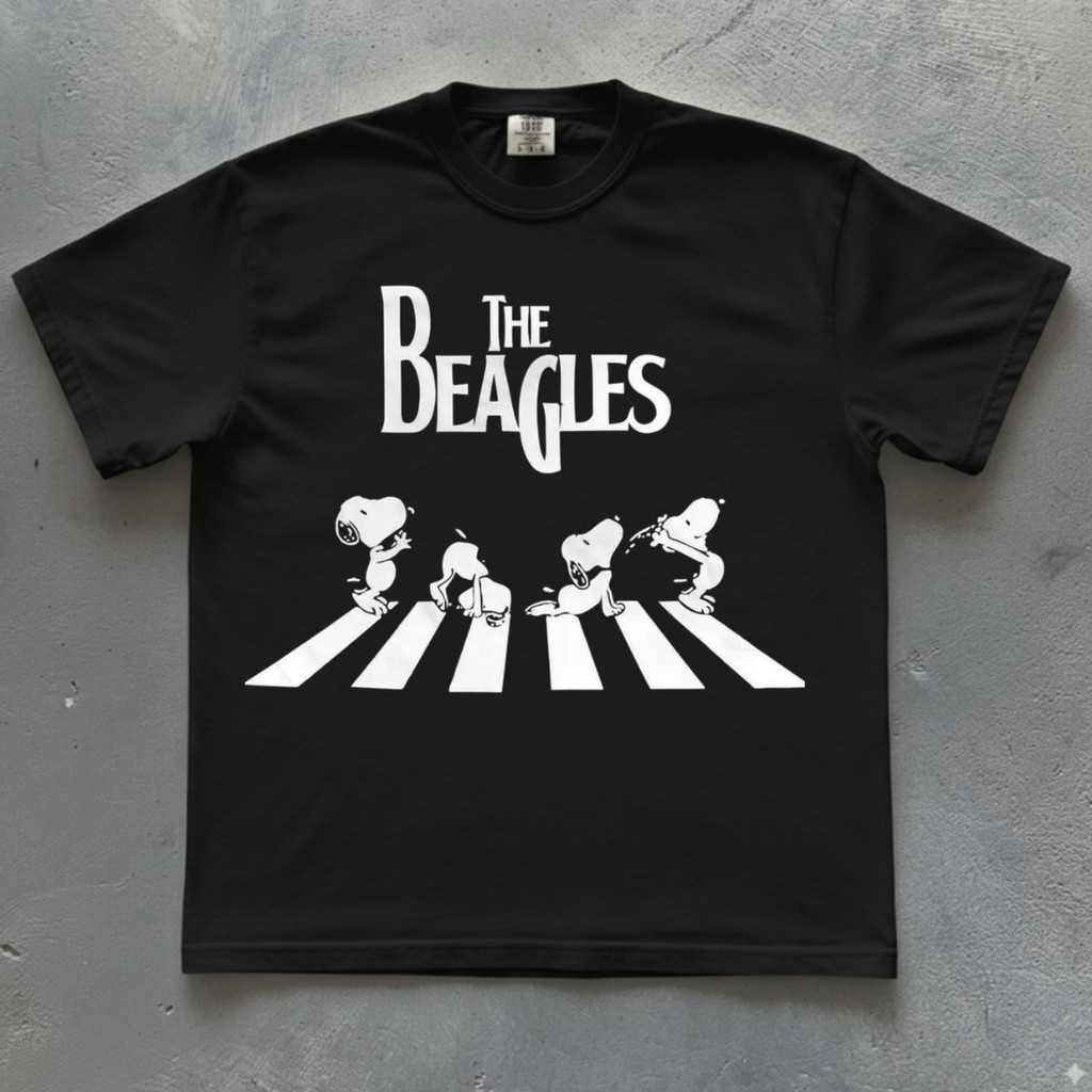 Camiseta The Beagles Snoopy  Regular  e Plus size em Oferta na Shopee