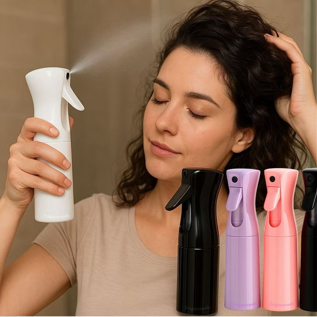 Borrifador Spray 200ml Alta Pressão Névoa Contínua Fina – Pulverizador Multiuso Profissional - WJ em Oferta na Shopee