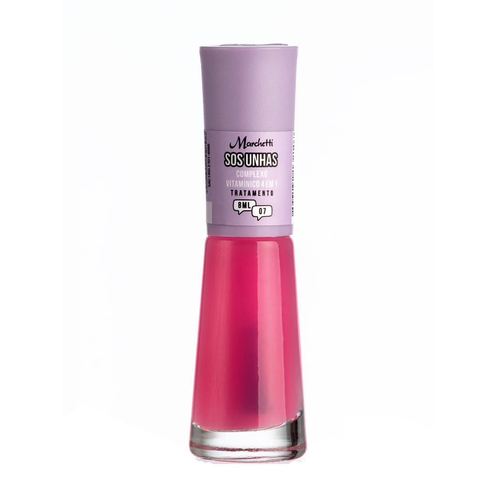 Esmalte Marchetti Tratamento SOS Unhas Complexo Vitamínico 4 em 1 8ml em Oferta na Shopee