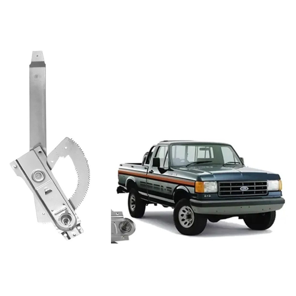 Maquina Vidro Manual Ford F1000 F12000 F140000 F4000 1992 1993 1994 1995 1996 1997 1998