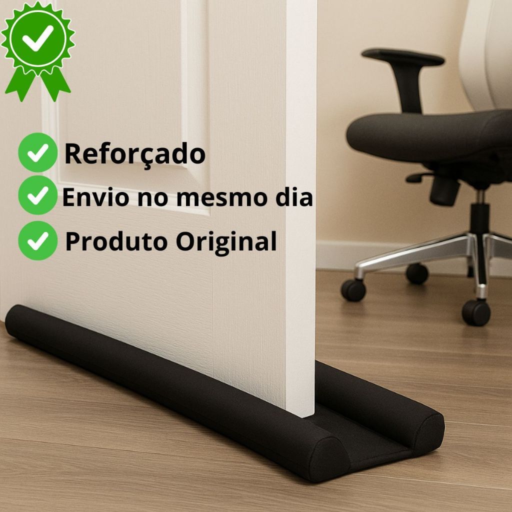 Veda porta impermeável dupla proteção reforçada 70cm 80cm 90cm 100cm 110cm 120cm alta resistência em Oferta na Shopee