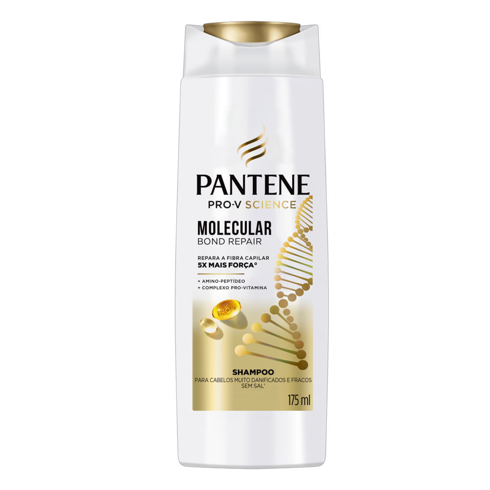 Shampoo Pantene Pro-V Science Molecular Bond Repair 175ml em Oferta na Shopee