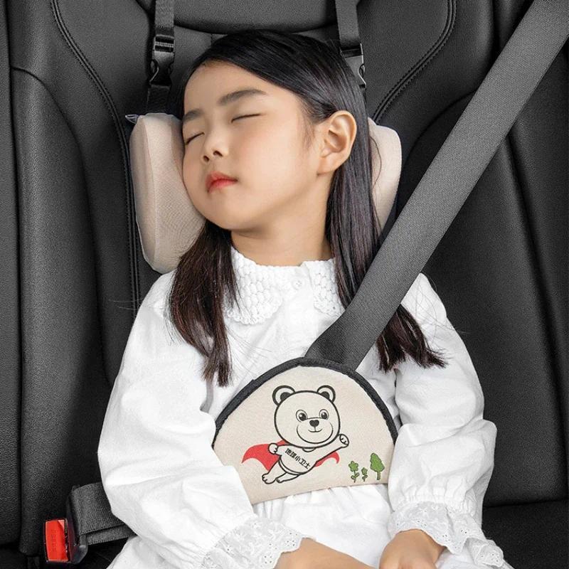 Assento De Carro Criança Travesseiro Encosto De Cabeça Do Espuma Memória Segurança Pescoço Acessórios Interiores