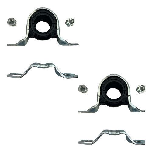 Kit Bucha Barra Estabilizadora Tiguan Passat Jetta Golf 25mm