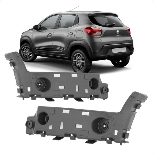 Suporte Guia Parachoque Traseira Kwid 2017 2018 2019 2020 2021 2022