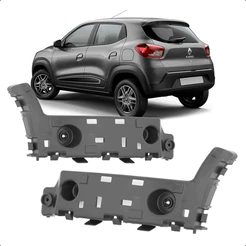 Suporte Guia Parachoque Traseira Kwid 2017 2018 2019 2020 2021 2022