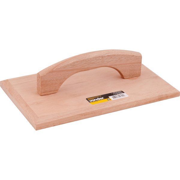 Desempenadeira Madeira 16x27 Cm Sem Espuma Vonder em Oferta na Shopee