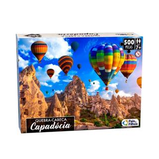 Quebra-Cabeça Capadócia 500 peças - Pais&Filhos em Oferta na Shopee