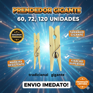 Prendedor de Roupa Gigante Madeira Grampos de Roupa Resistentes em Oferta na Shopee