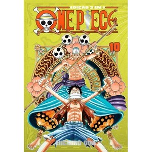 One piece 3 em 1 vol. 10 Livros Ltr Manaíra