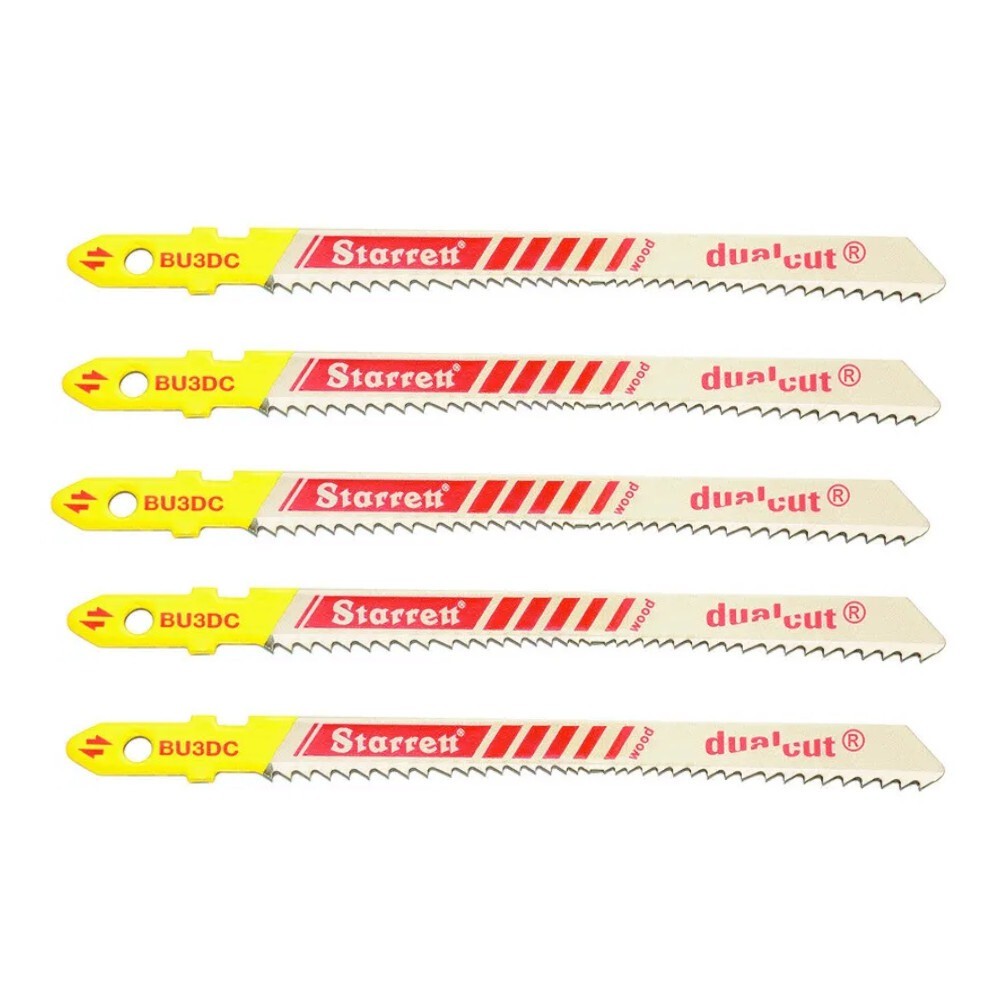 Lâmina serra tico tico 76 mm bimetal para madeira 2 peças - BU3DC-2 Starret em Oferta na Shopee