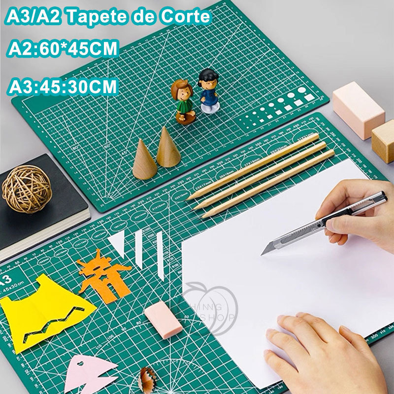 Base De Corte A2/A3 Dupla Face Placa Tapete Profissional Patchwork Artesanato DIY