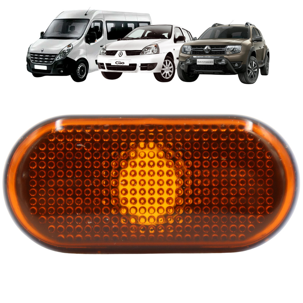 Pisca Lanterna Lateral Seta Paralama Clio Duster Kangoo Master
