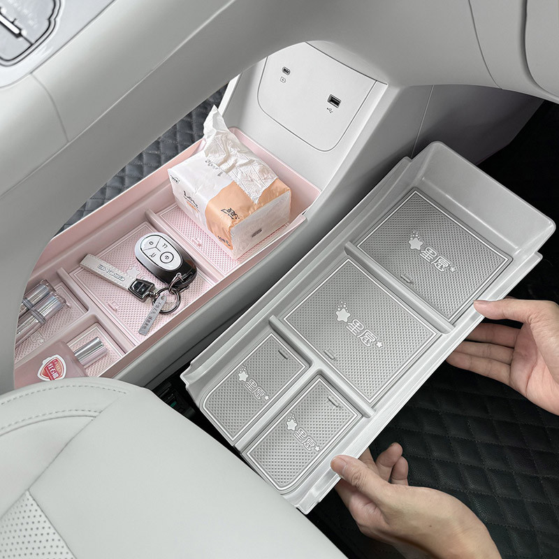 Para Geely EX2/EX2 Pro/Geome Bandeja Organizadora Do Console Central De Armazenamento Da Caixa De Apoio De Braço Ace