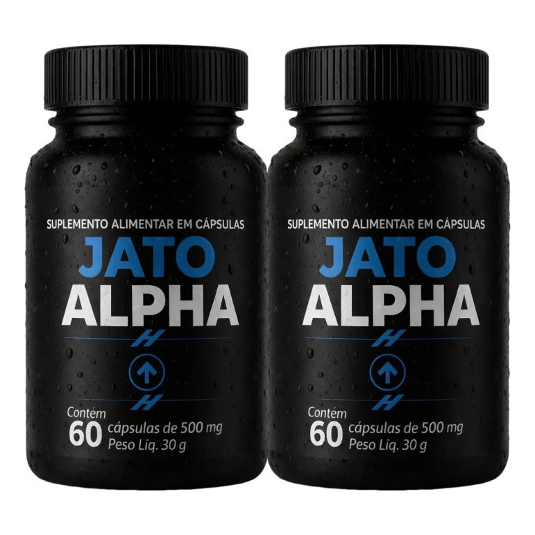 2x Jato Alpha Original Total 120 Cápsulas Sem Sabor em Oferta na Shopee