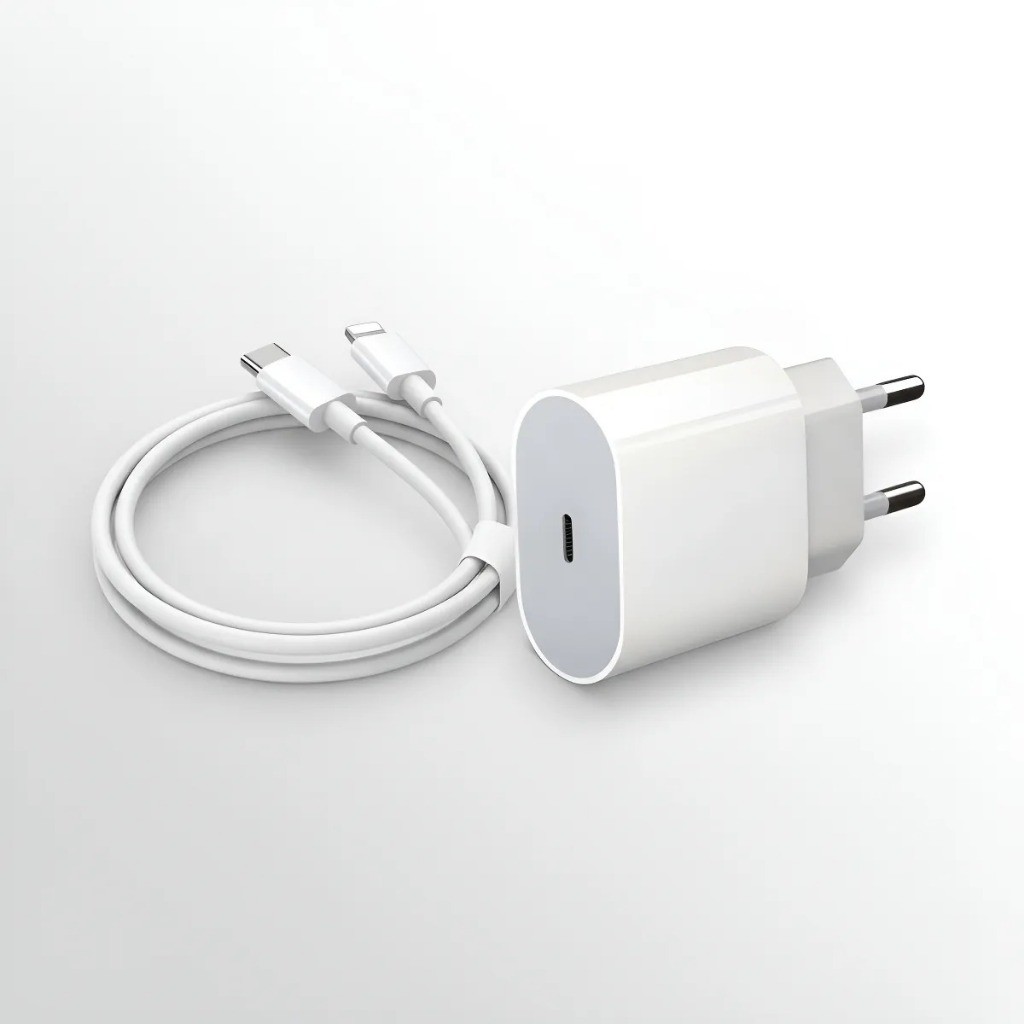 KIT CARREGADOR CABO+FONTE TIPO C TURBO COMPATIVEL IPHONE 8 X XR 11 12 13 PRO MAX em Oferta na Shopee