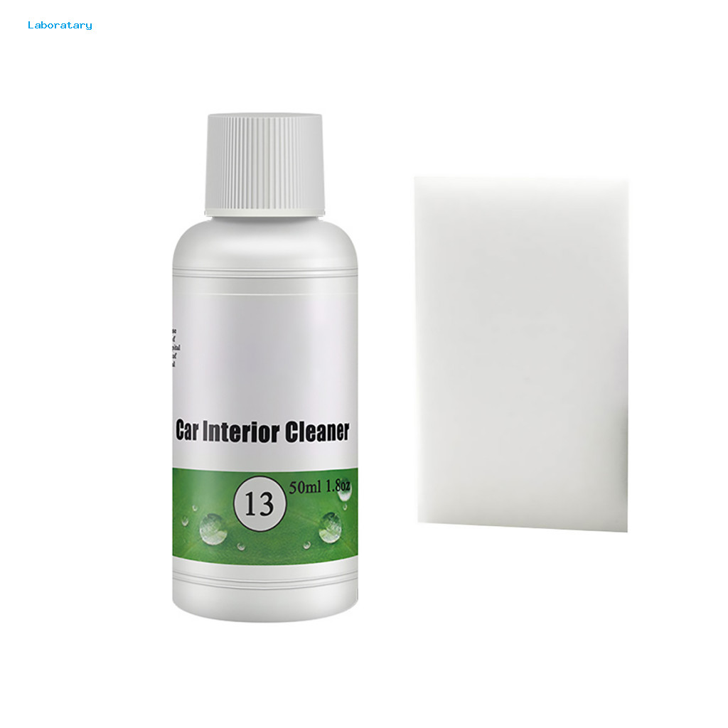 HGKJ-13 20/50ML Detergente De Couro Para Polimento De Interiores De Carro Limpador De Assento Automotivo