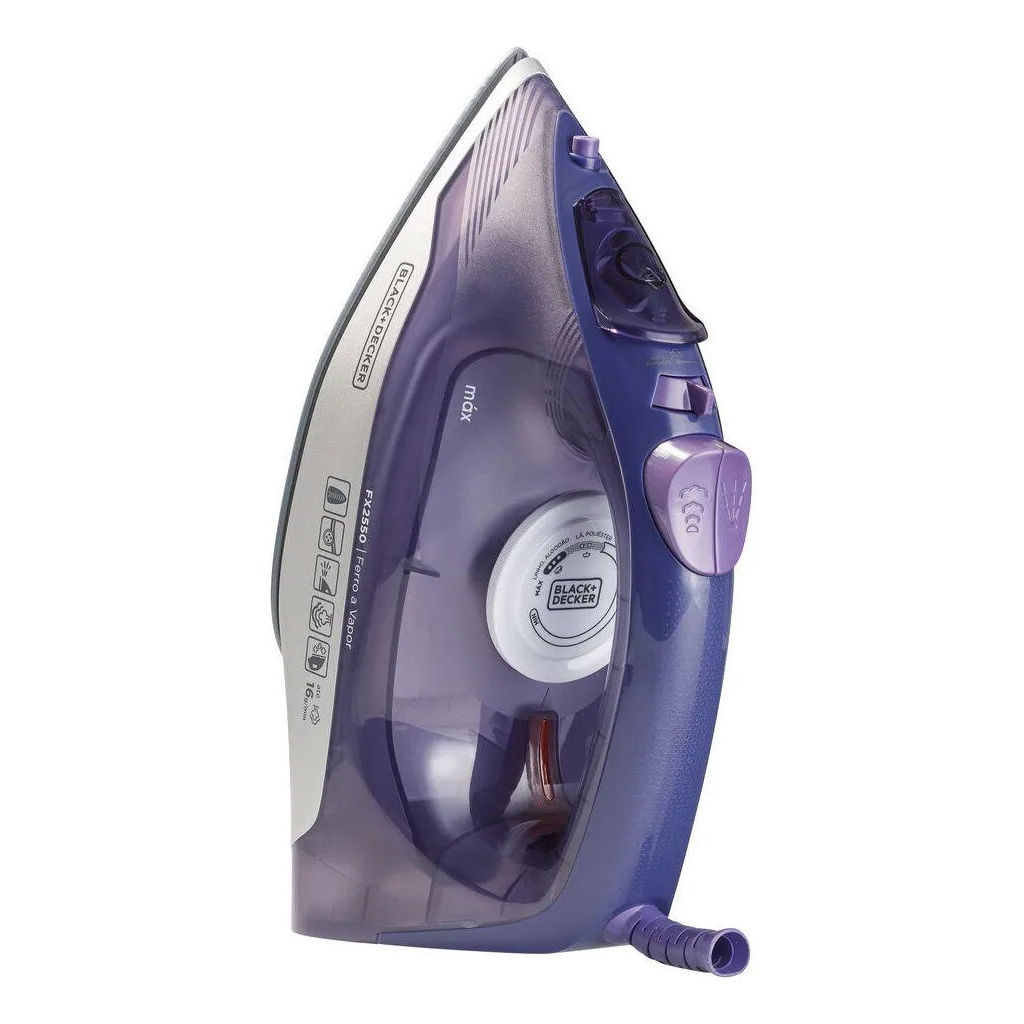 Ferro de Passar Black+Decker FX2550-B Roxo 220v - REEMBALADO
