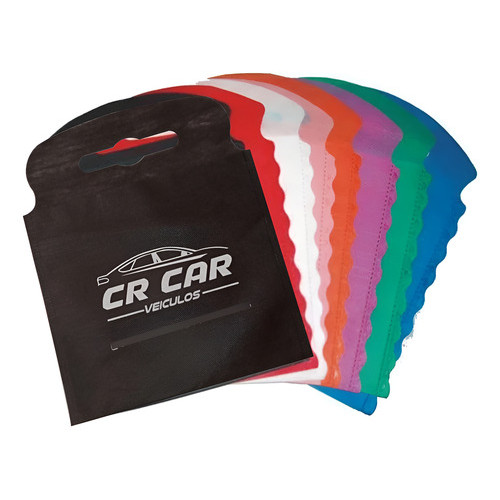 Lixocar Tnt Lixeira Automotiva 200 Unidades Personalizado Preto Logomarca Personalizada