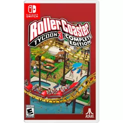RollerCoaster Tycoon 3 Complete Edition Switch Midia Fisica