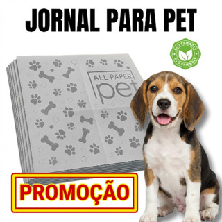 Jornal para Pet 62x58 cm Kit 60/120/180/240/300 Folhas Tapete Higiênico Pet Absorvente em Oferta na Shopee
