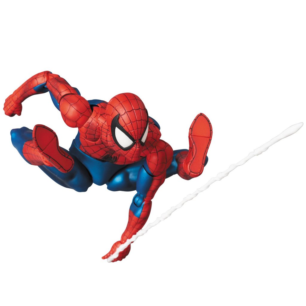 MAFEX No . 075 Spider-Man Comic Versão Figura De Ação Pré-Pintada Sem Escala