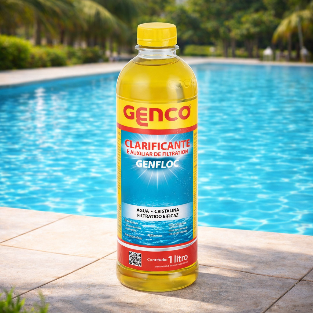 Clarificante E Auxilitar De Filtração Genfloc Piscinas em Oferta na Shopee