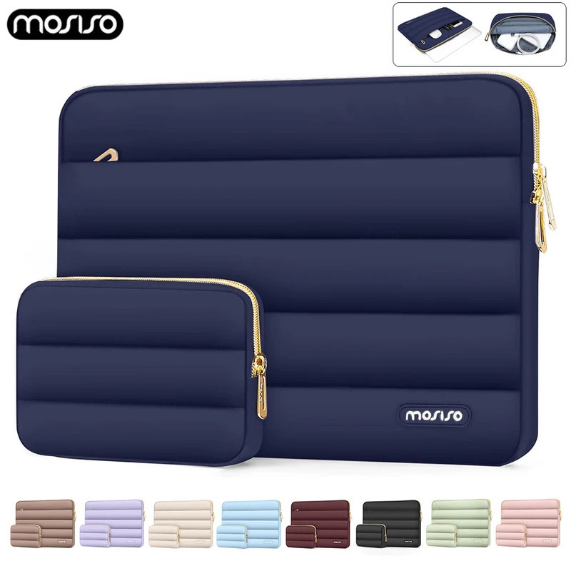 Capa Macia Acolchoada Para Laptop , Macbook Air Pro Retina 13 14 15 16 Polegadas Computador Notebook HP Dell Lenovo Acer