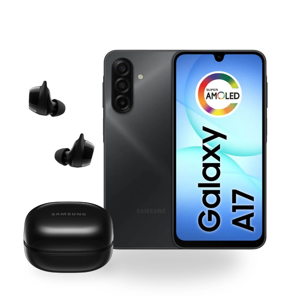 Kit Samsung Galaxy A17 256GB 5G com Fone Galaxy Buds Core R410 IA e Conectividade em Oferta na Shopee