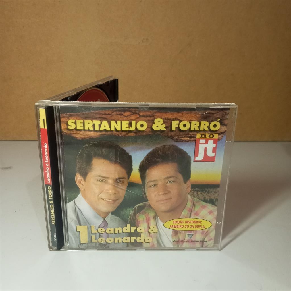 CD Leandro e Leonardo 1 Sertanejo & Forró no JT